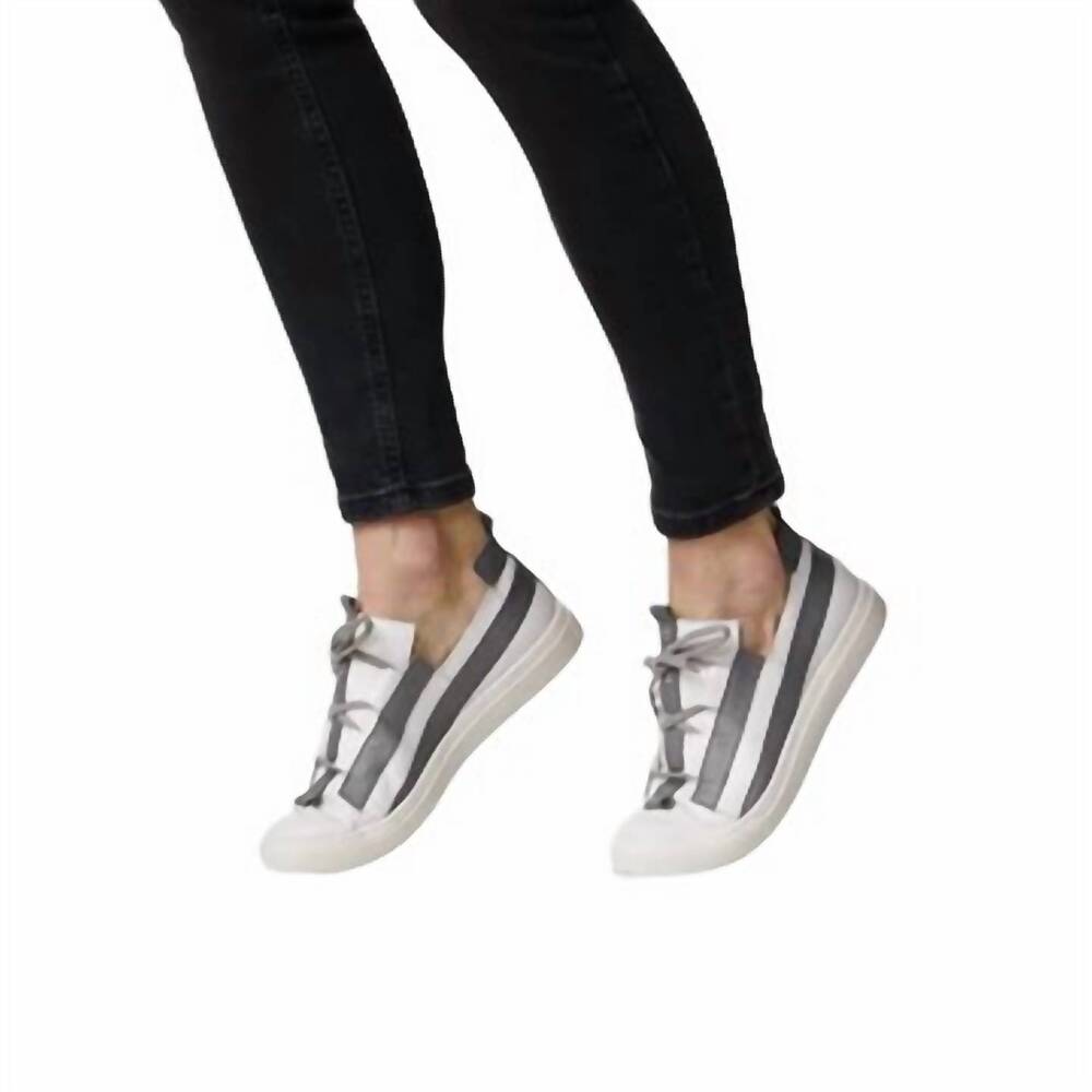 NEW DYAN women's jil sneakers in grey